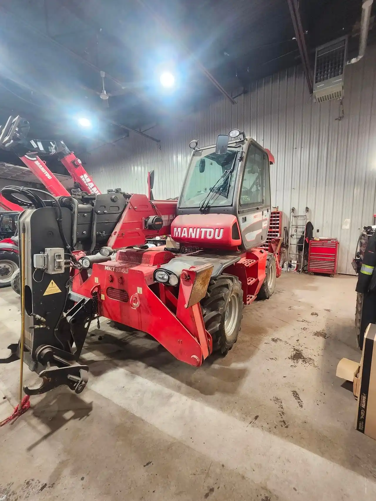 Gallery image 1 for Used 2017 Manitou MRT 1840 TeleHandler