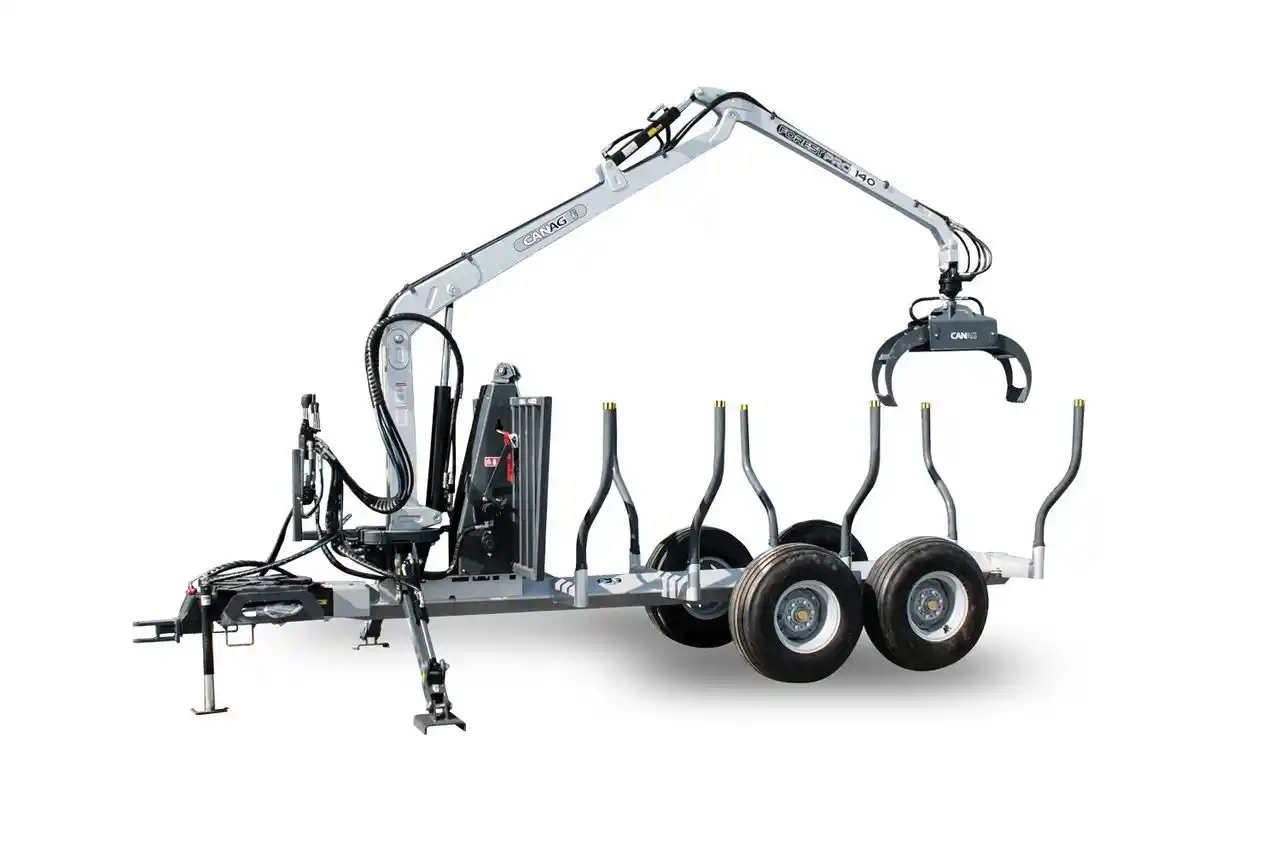 Gallery image 1 for New CANAG Farm Technology FOREST PRO 140 Log Loader