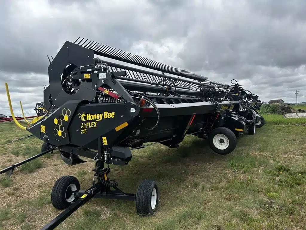 Gallery image 1 for New 2023 Honey Bee AF245 Header - Draper
