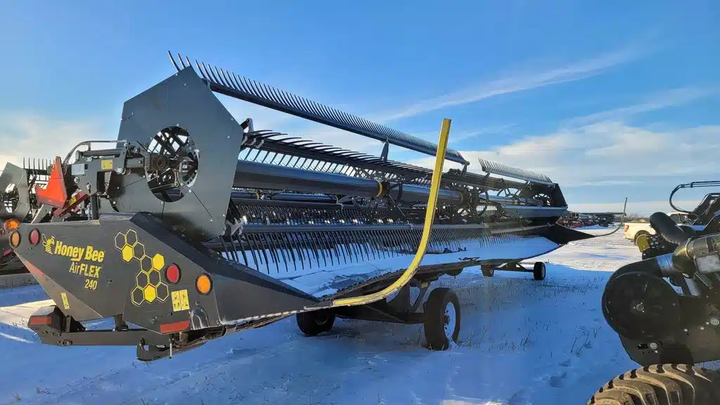 Gallery image 1 for Used 2020 Honey Bee AF240 Header - Draper
