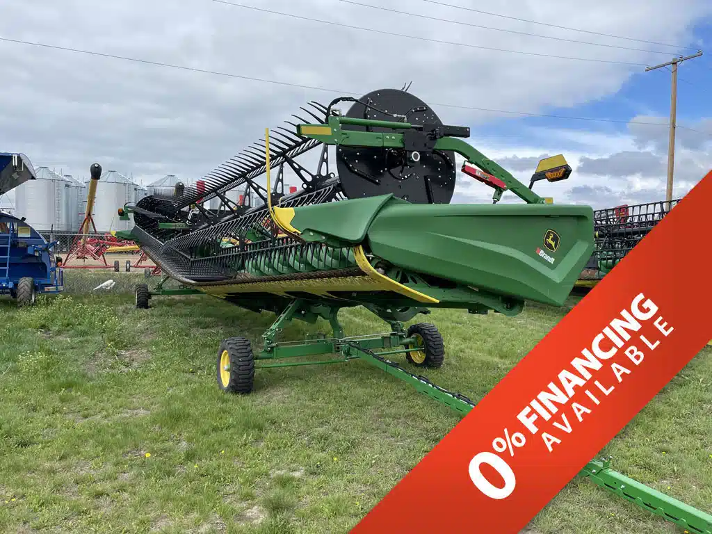 Gallery image 1 for Used 2022 John Deere HD45R Header - Draper