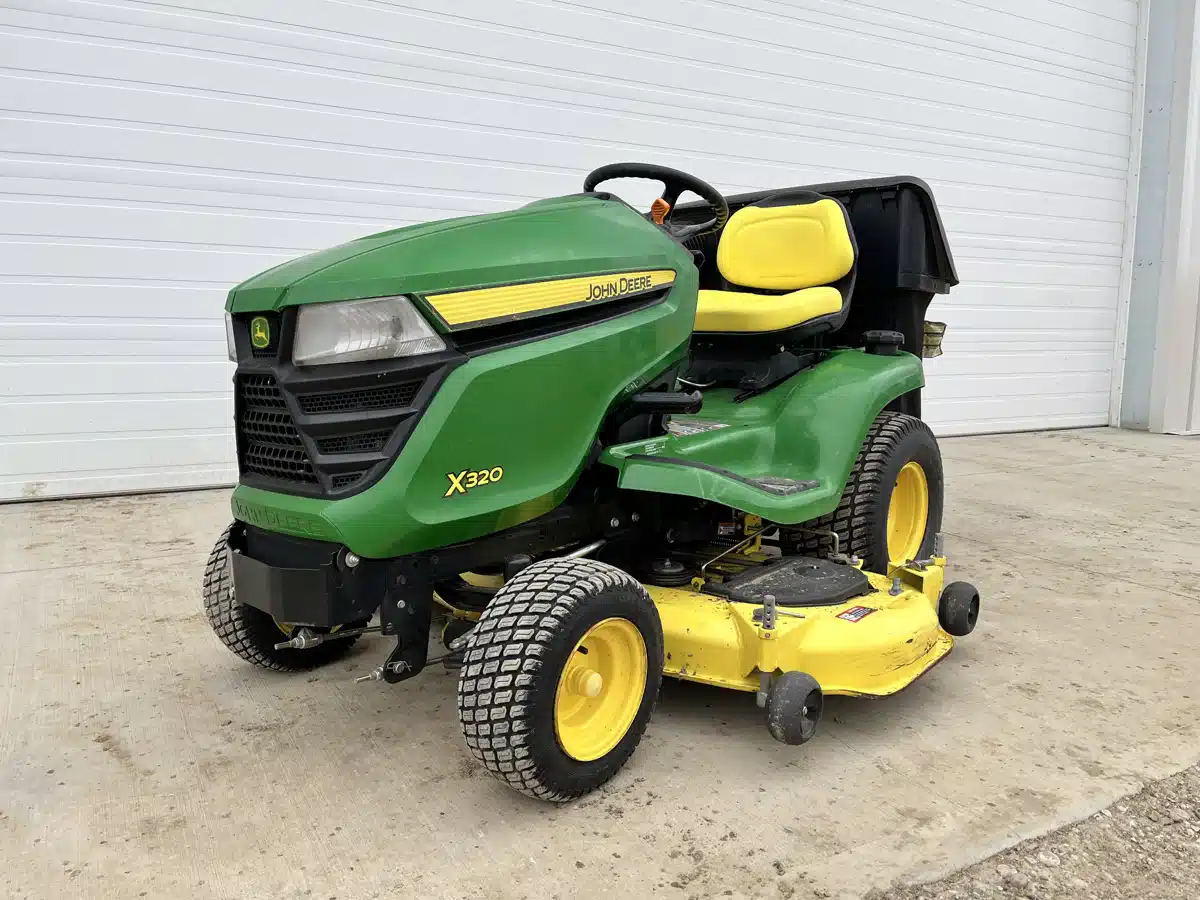 John deere x320 lawn mower sale