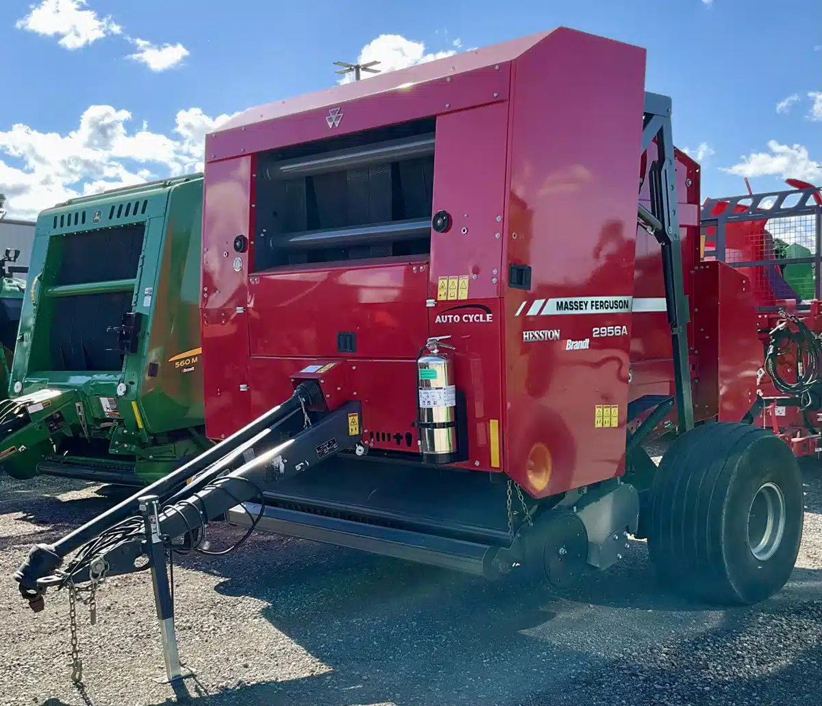 Gallery image 1 for Used 2021 Massey Ferguson 2956A Round Baler