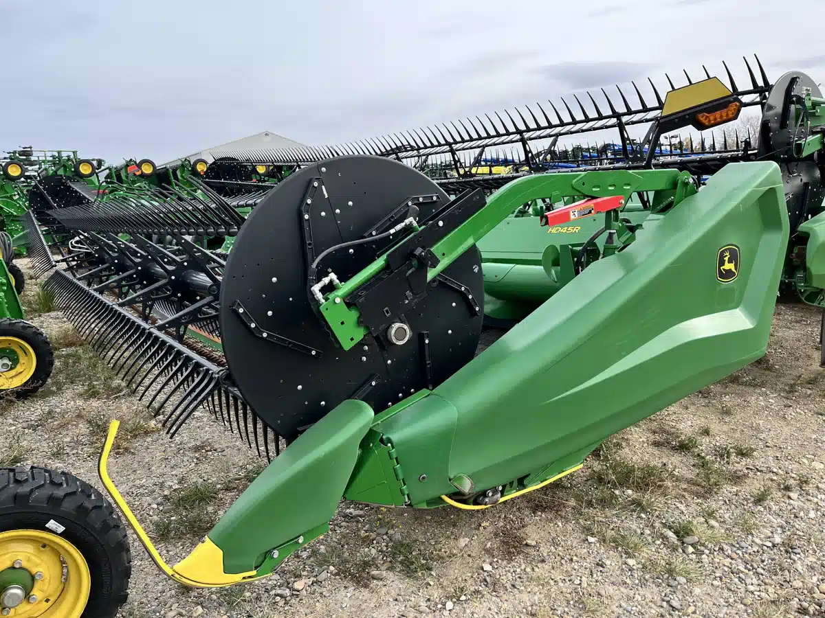 Gallery image 1 for Used 2021 John Deere HD45R Header Combine