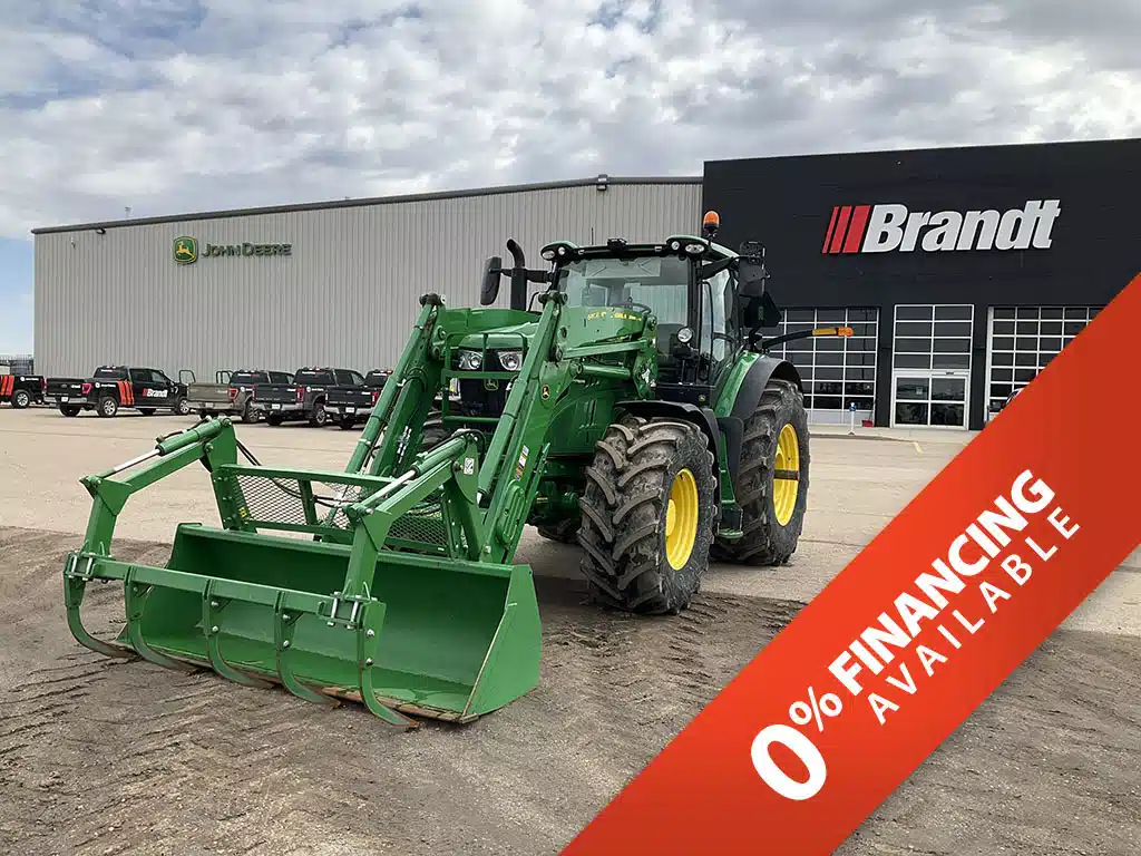 Gallery image 1 for Used 2021 John Deere 6175R Tractor