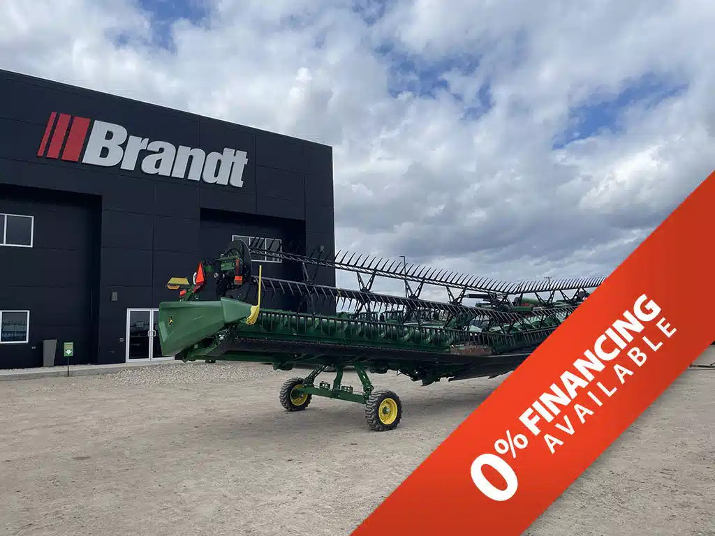 Gallery image 1 for Used 2023 John Deere HD45R Header - Draper