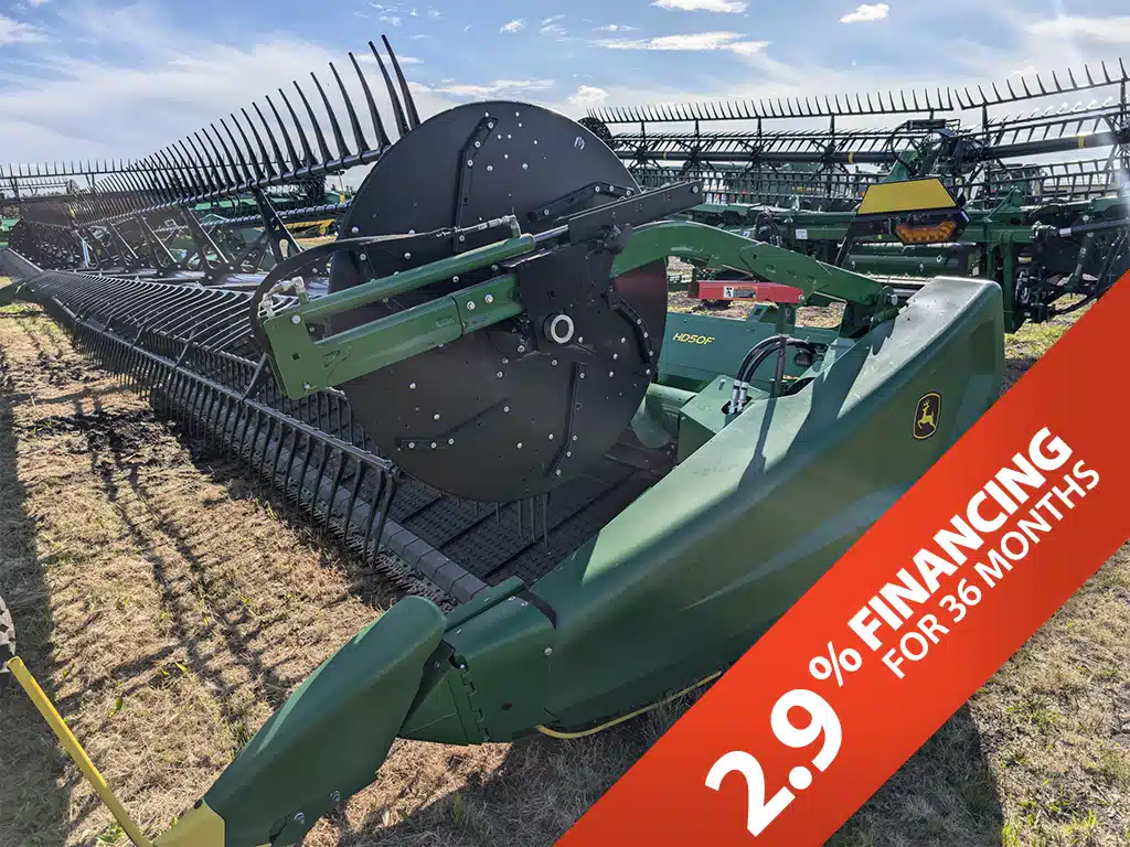 Gallery image 1 for 2022 John Deere HD50F Header - Flex