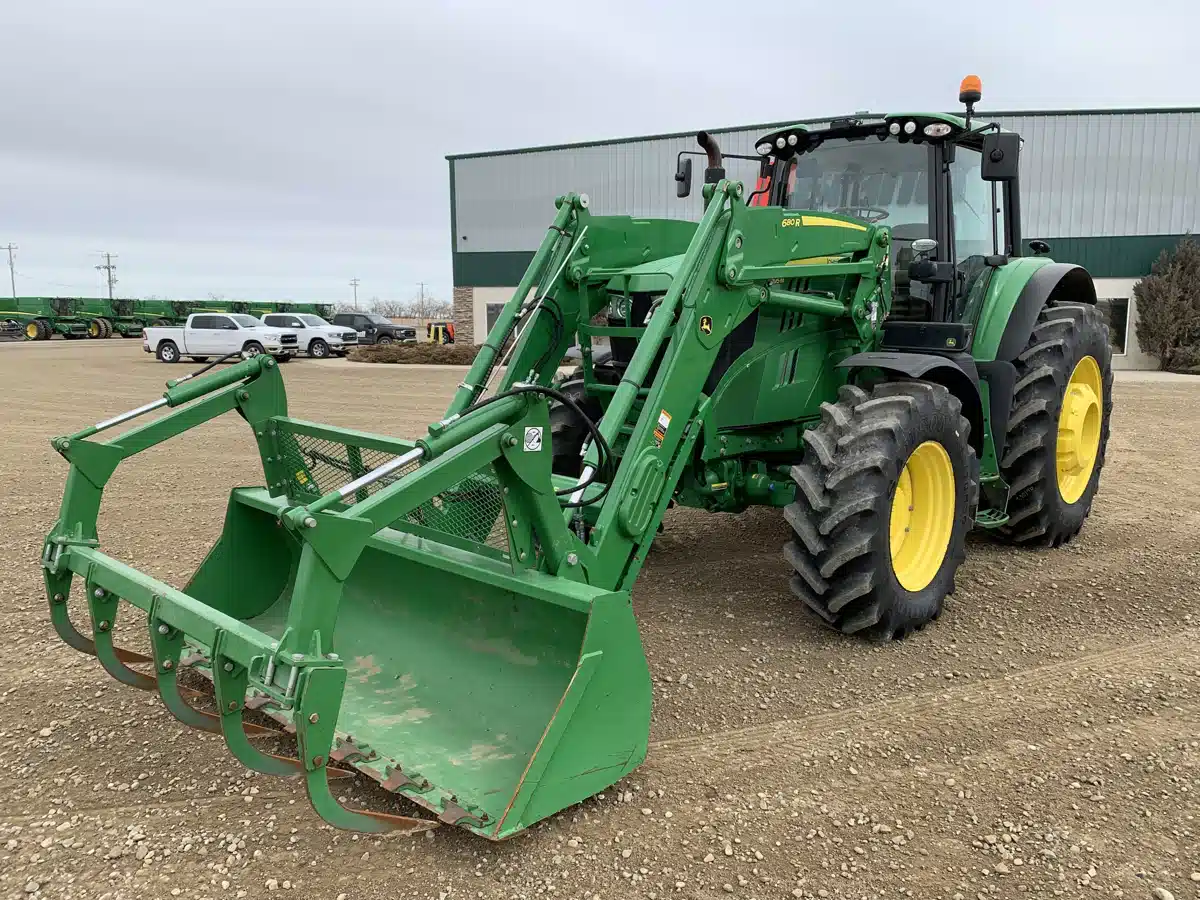 Gallery image 1 for Used 2021 John Deere 6195M Tractor
