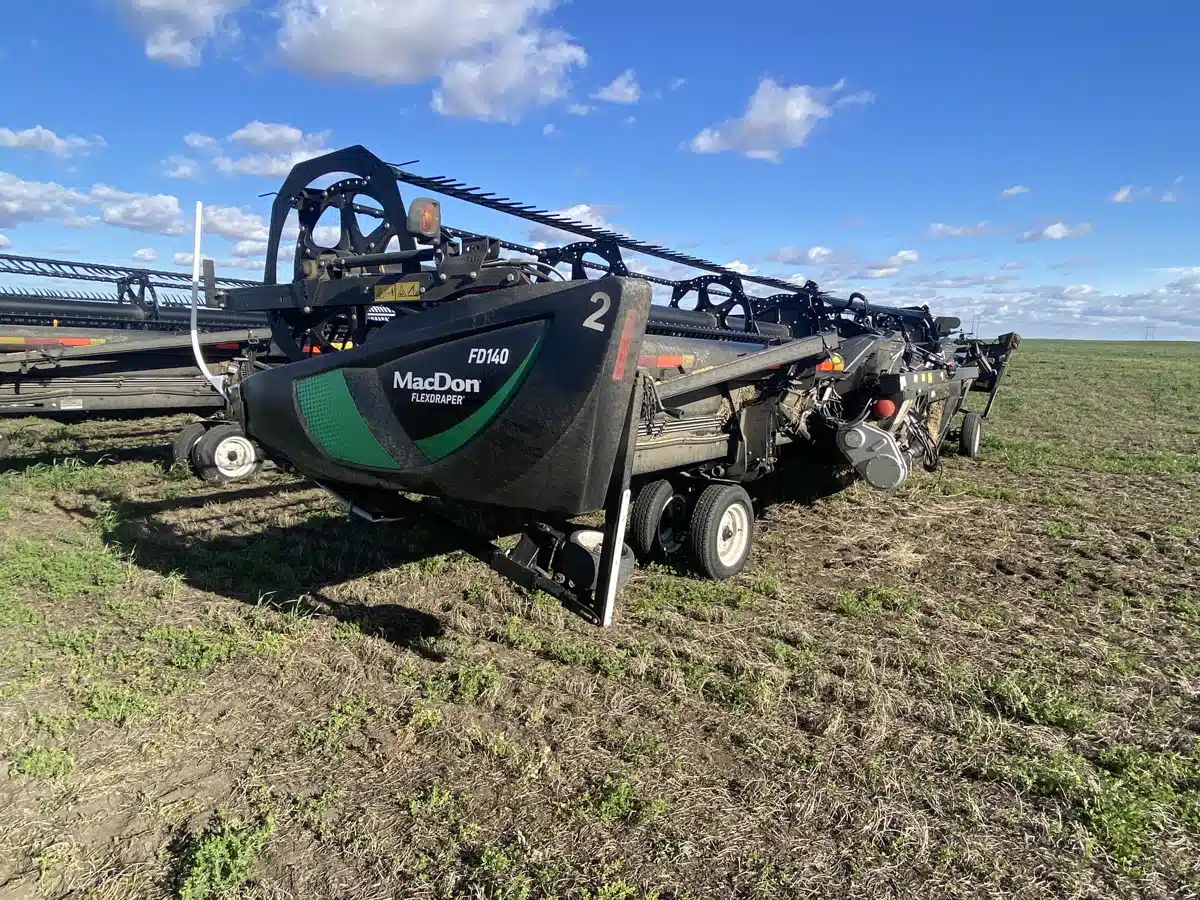 Gallery image 1 for Used 2022 MacDon FD140 Header - Flex Draper