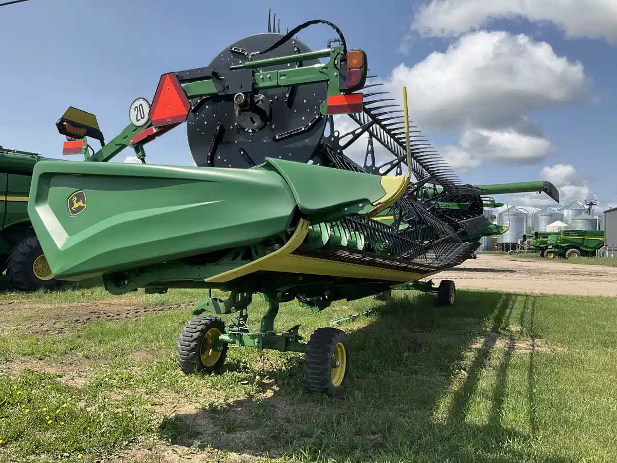 Gallery image 2 for Used 2023 John Deere HD35R Header Combine