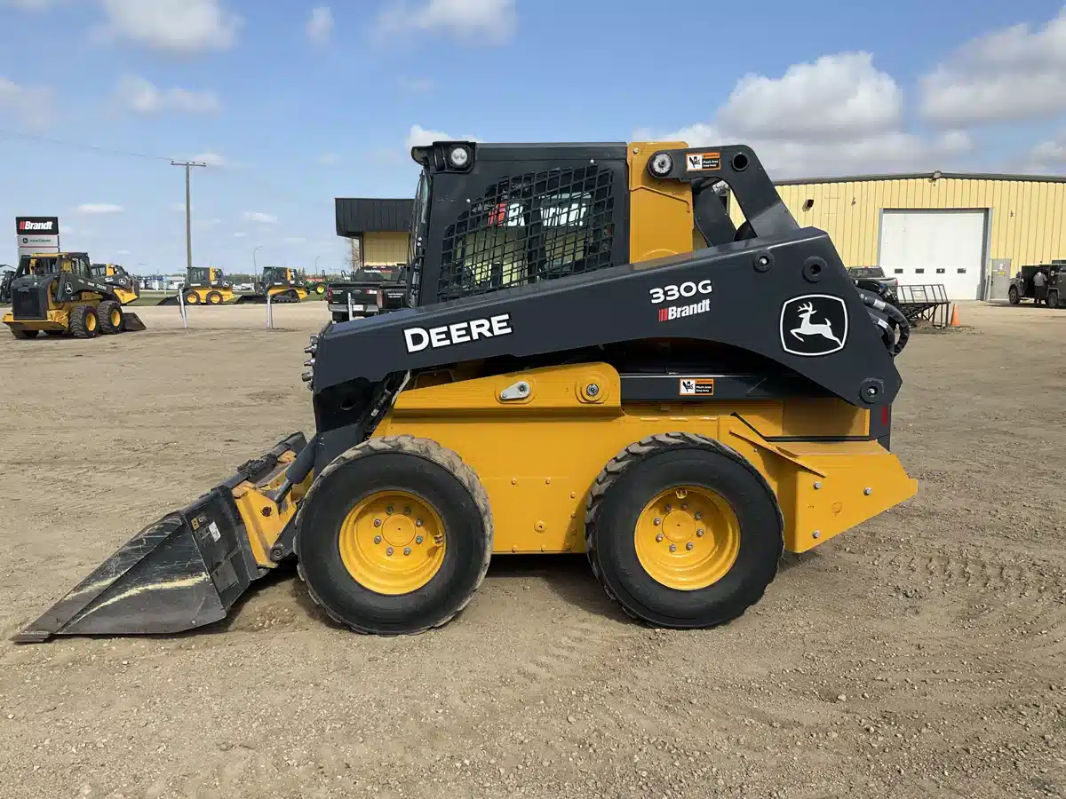 Gallery image 2 for Used 2023 John Deere 330G Skid Steer