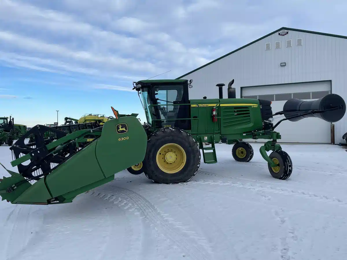 Gallery image 2 for Used 2012 John Deere D450 Windrower