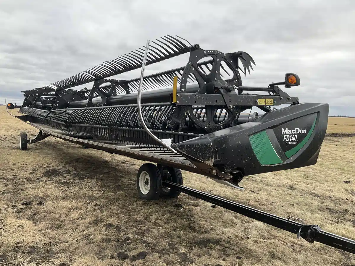 Used 2018 MacDon FD140 Header - Flex Draper
