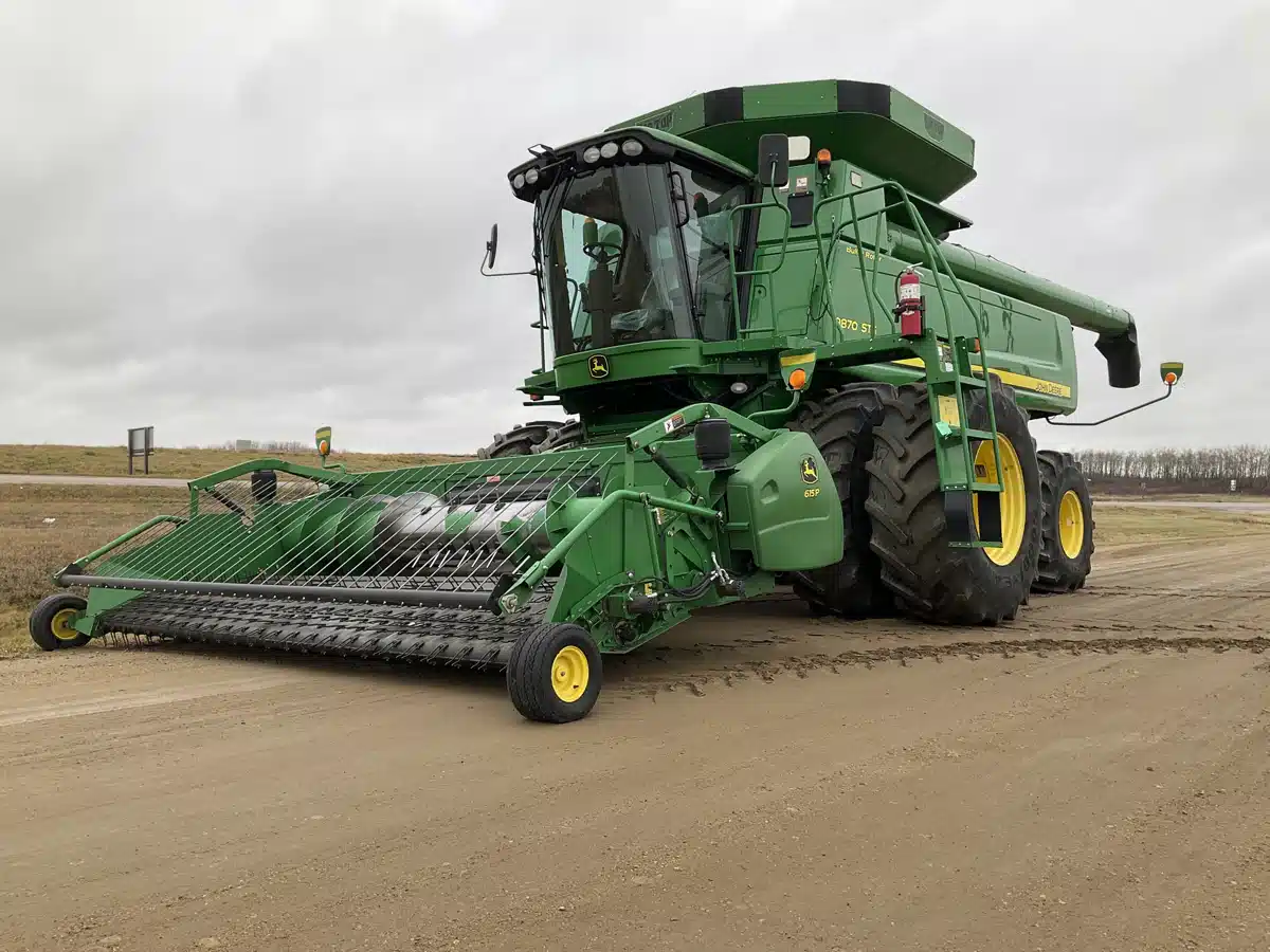 Used 2011 John Deere 9870 STS Combine