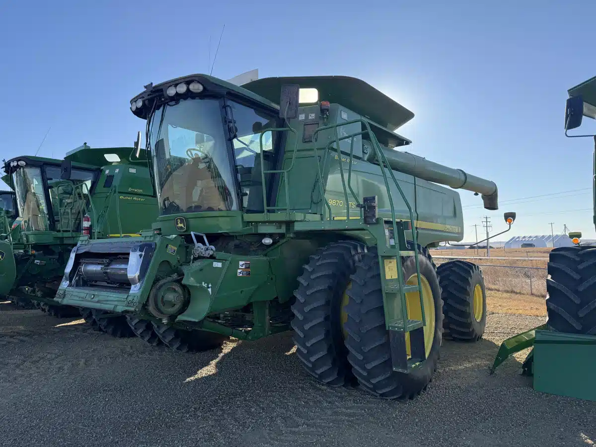 Used 2011 John Deere 9870 STS Combine