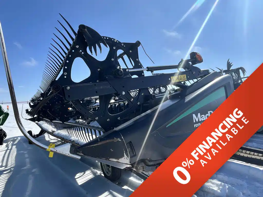 Used 2016 MacDon FD75 Header - Flex Draper