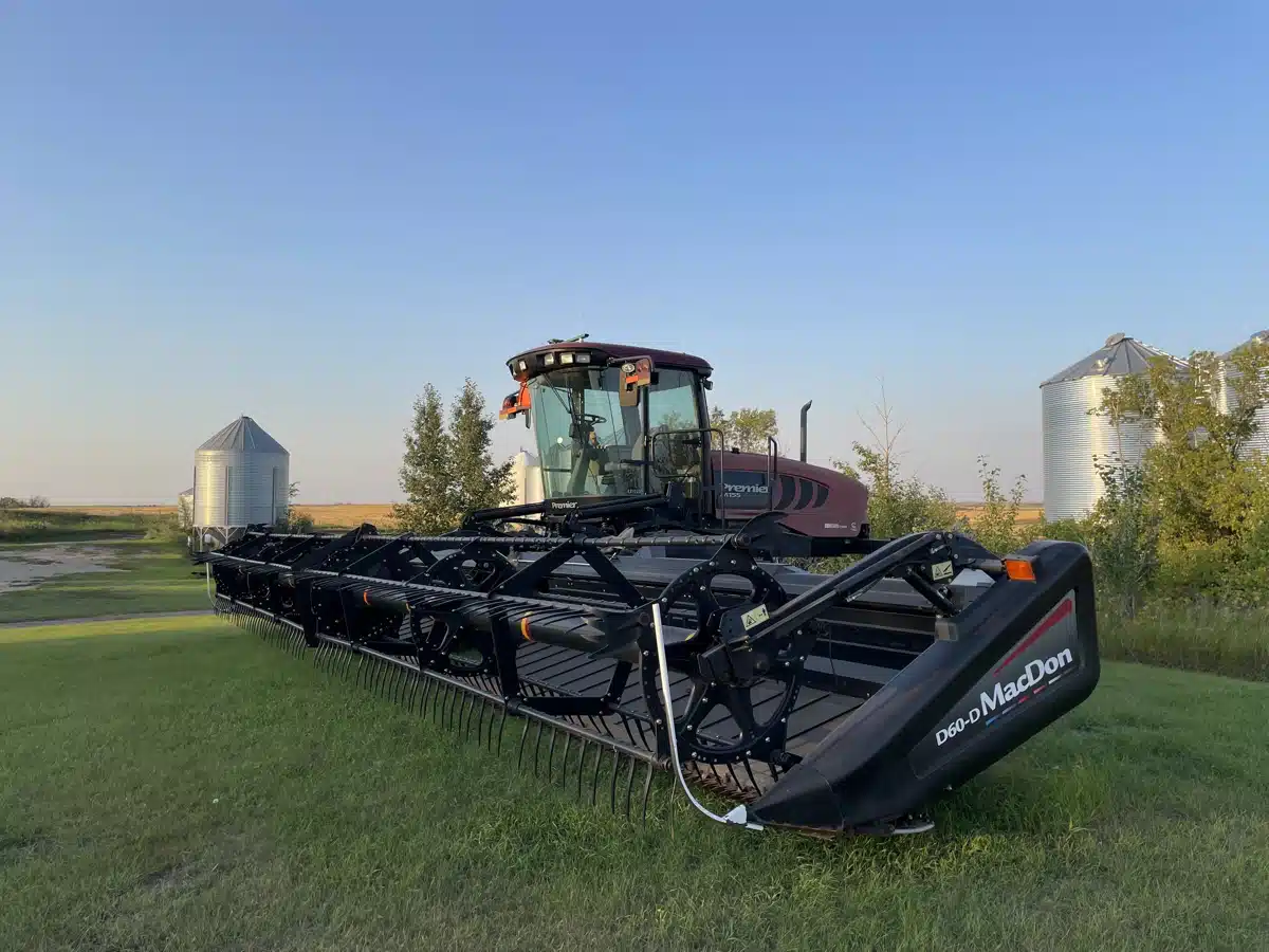 Gallery image 1 for Used 2012 MacDon M155 Windrower