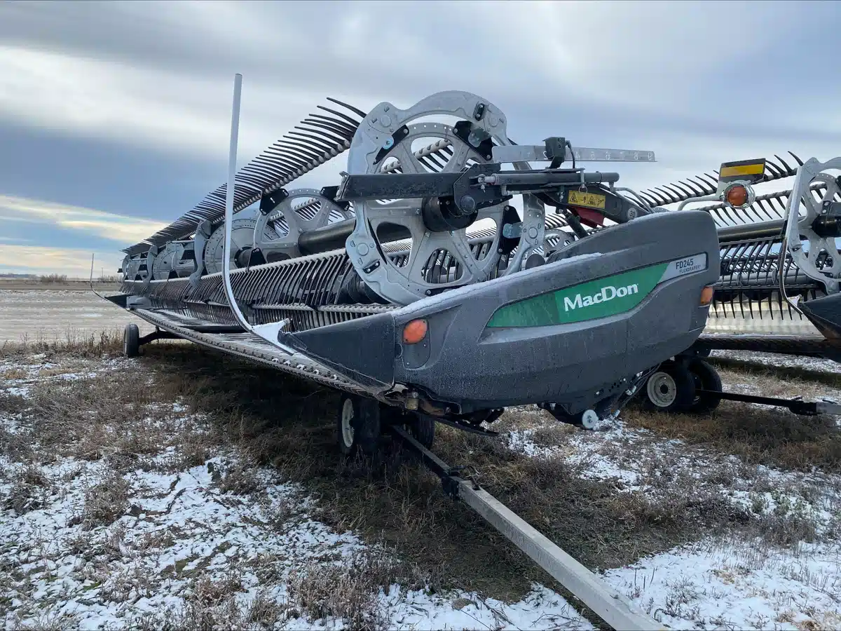 Used 2022 MacDon FD245 Header - Flex Draper