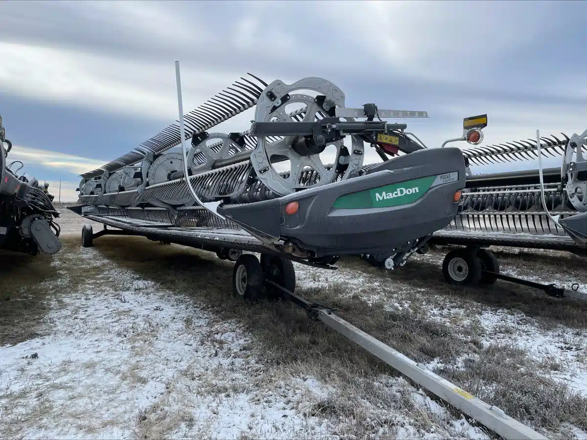 Used 2022 MacDon FD245 Header - Flex Draper