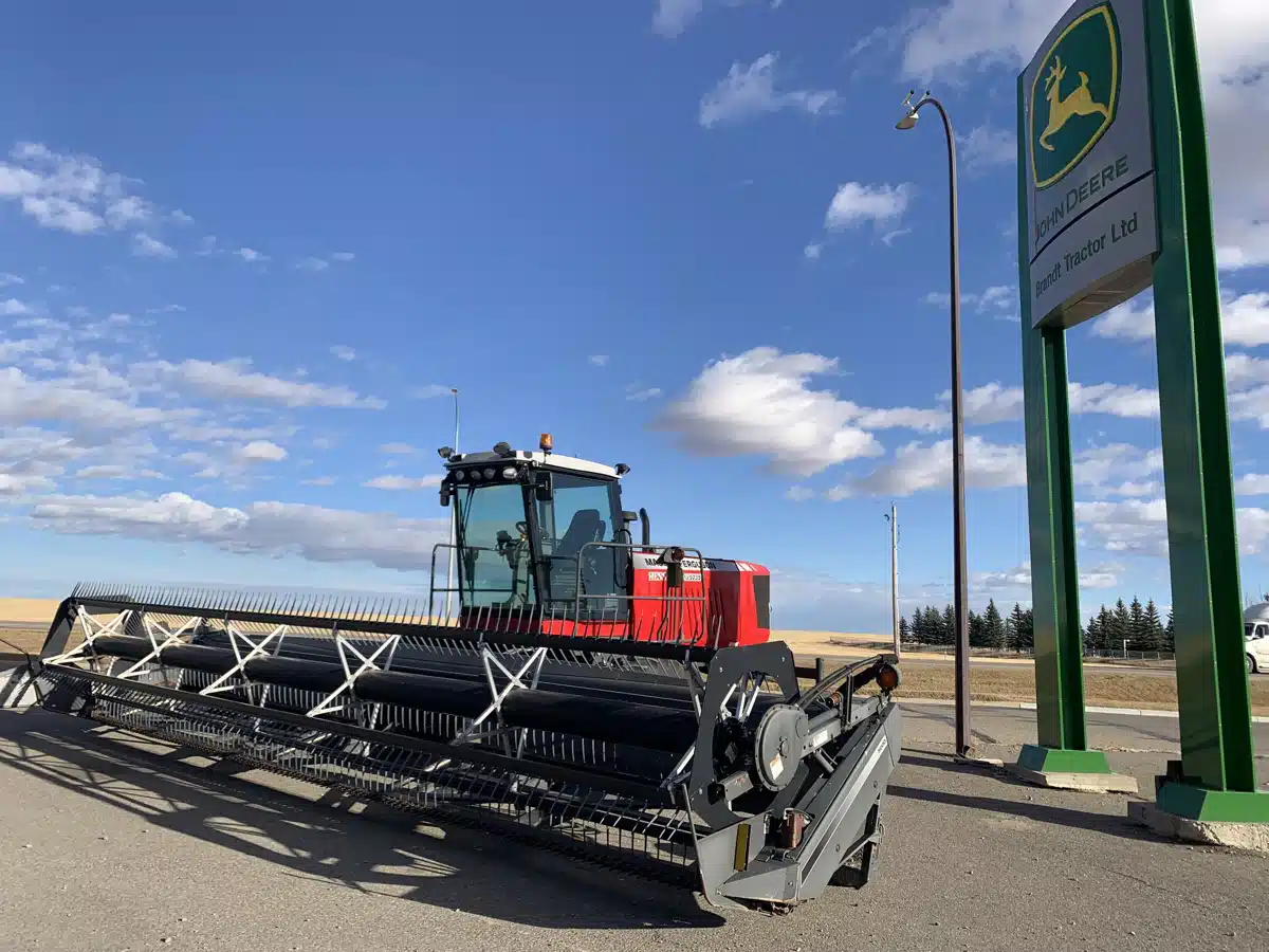 Used 2012 Massey Ferguson WR9735 Windrower