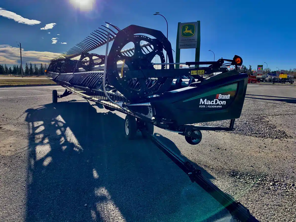 Used 2018 MacDon FD75 Header - Flex Draper