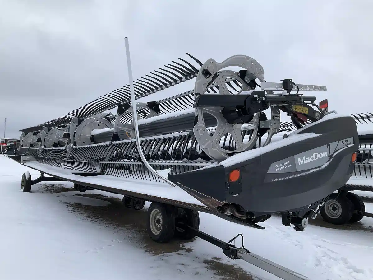 Gallery image 1 for Used 2024 MacDon FD240 Header - Flex Draper