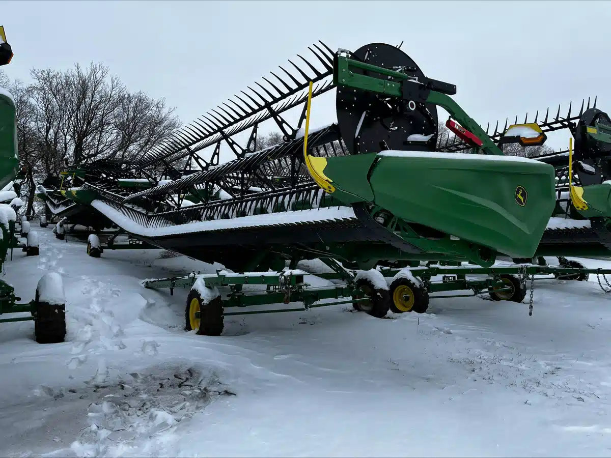 Used 2024 John Deere HD45R Header - Draper