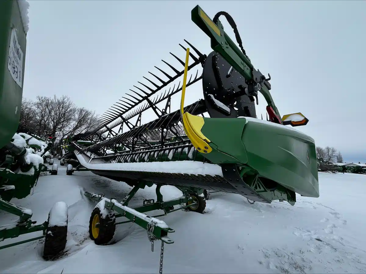 Used 2024 John Deere HD45R Header - Draper