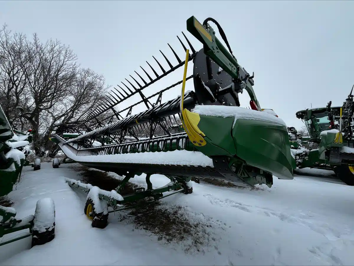 Used 2024 John Deere HD45R Header - Draper