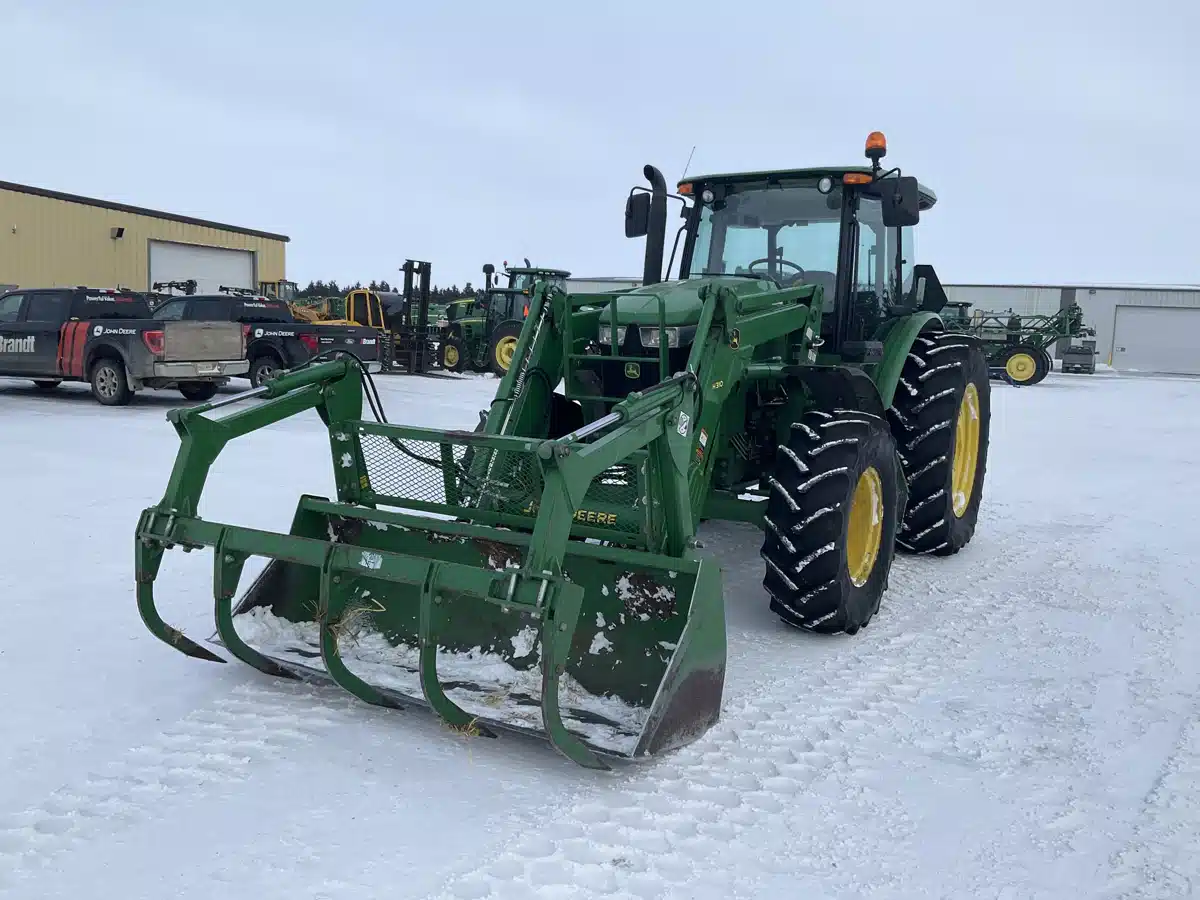 2021 John Deere 6135E Tractor