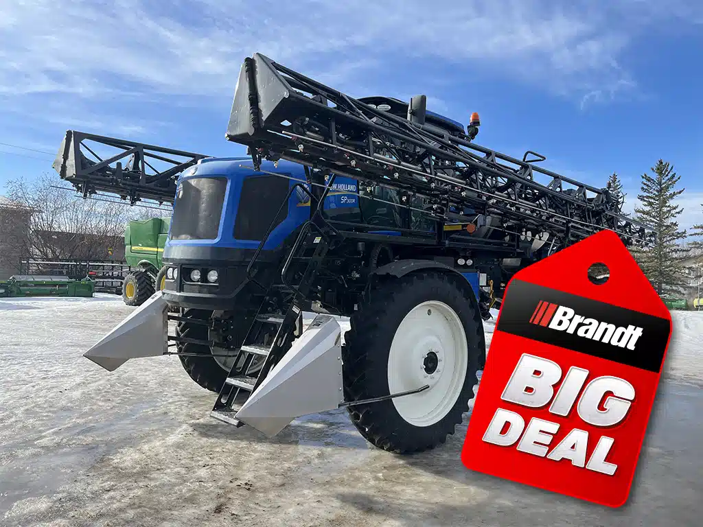 Gallery image 1 for 2017 New Holland SP300R Sprayer - Self Propelled