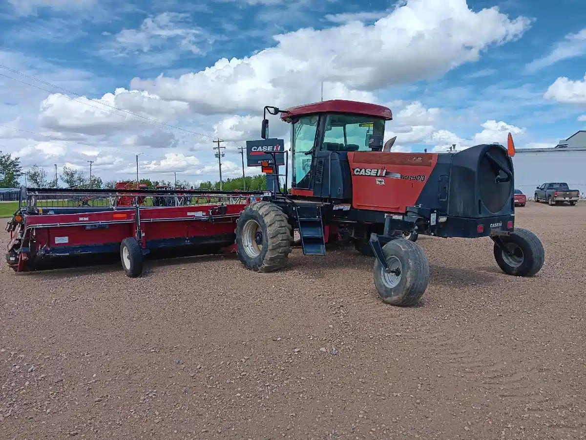 Used 2010 Case IH WD1903 Windrower