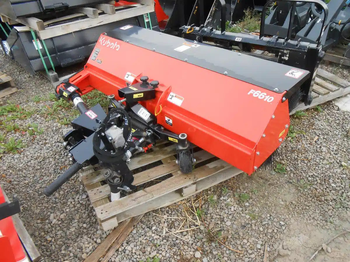 Used 2023 Kubota F6610 Sweeper