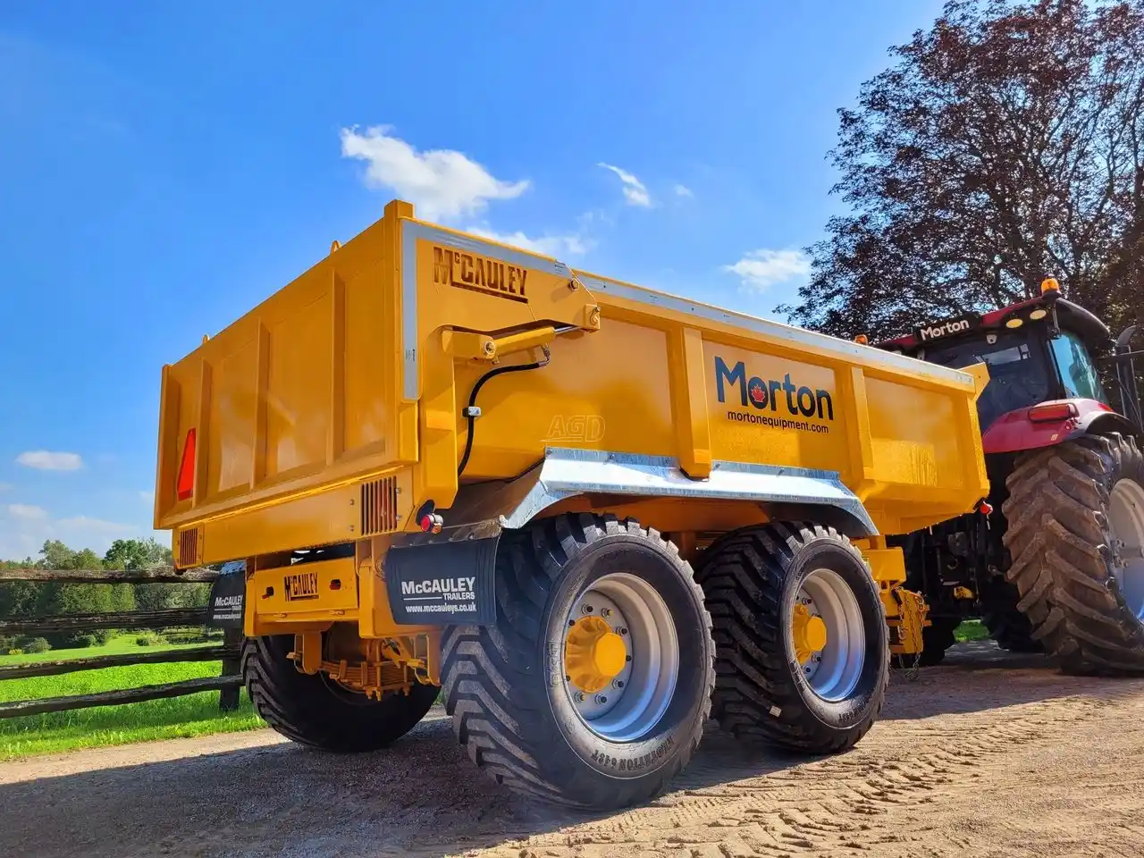 New 2025 Morton Equipment 16 TON Trailer - Dump