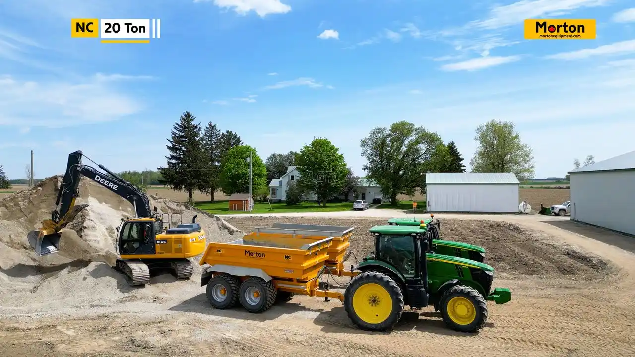 Gallery image 2 for New 2025 NC Engineering 20 TON Trailer - Dump