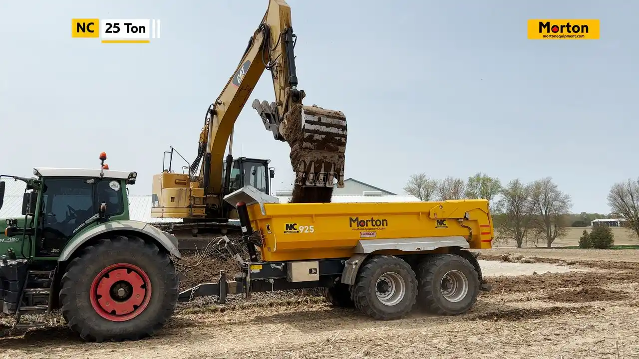 Gallery image 2 for New 2025 NC Engineering 25 TON Trailer - Dump