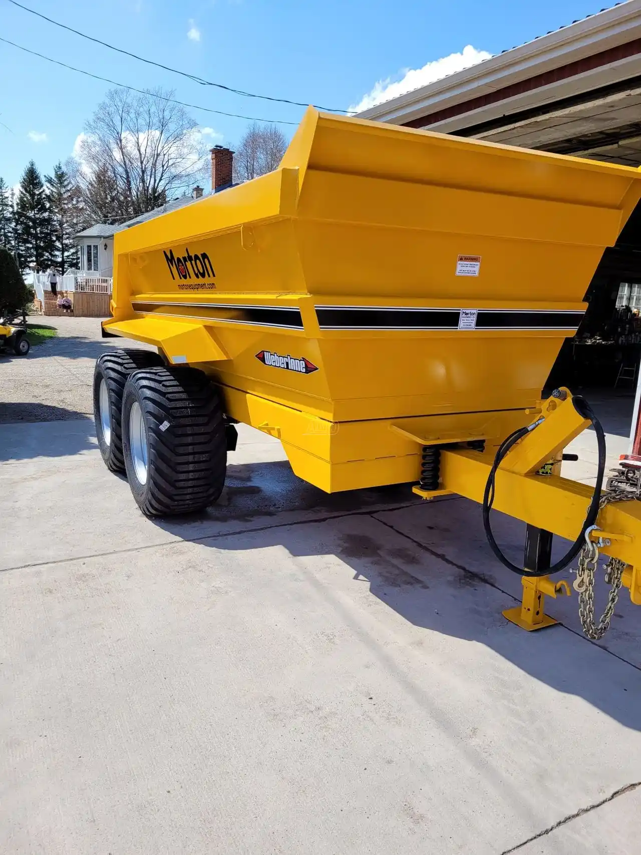 Gallery image 2 for New 2025 Weberlane 15 TON Trailer - Dump