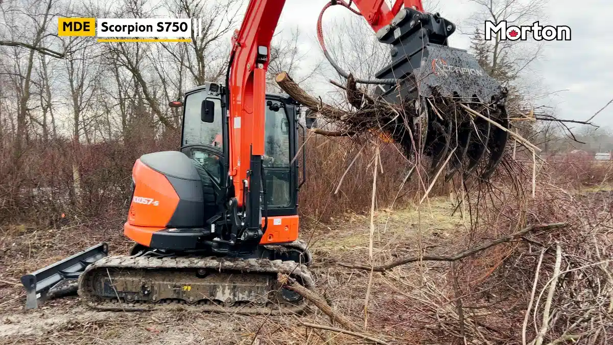 Gallery image 1 for New 2025 MDE Machinery SCORPION S750 Grapple