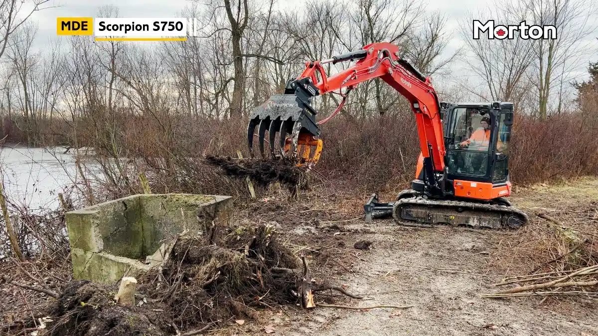 Gallery image 2 for New 2025 MDE Machinery SCORPION S750 Grapple