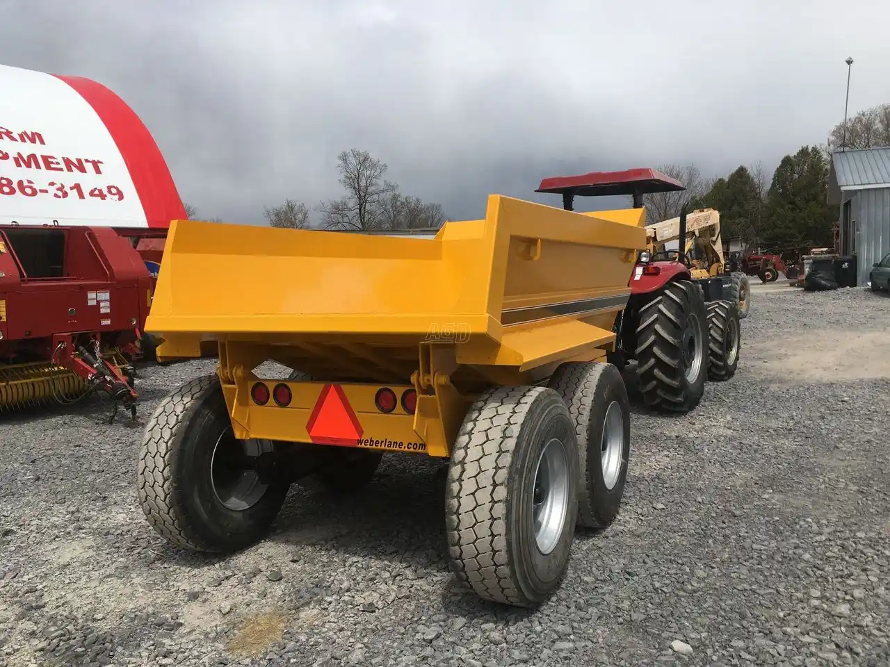 Gallery image 2 for New Weberlane WLDT15 Trailer - Dump