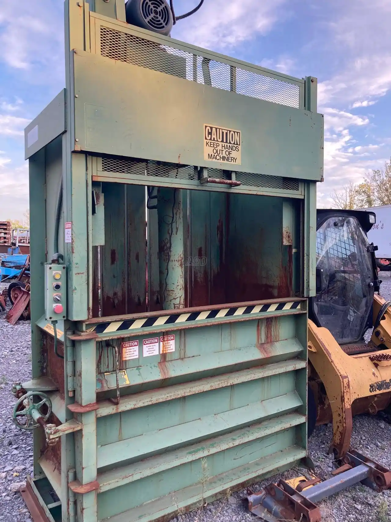 Gallery image 1 for Used 30 by 60 inch Cardboard compactor Compactor