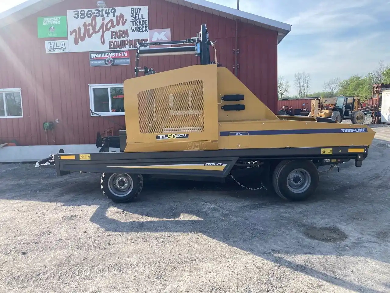 Gallery image 2 for New Tubeline Manufacturing Ltd TL50 ECV Bale Wrapper