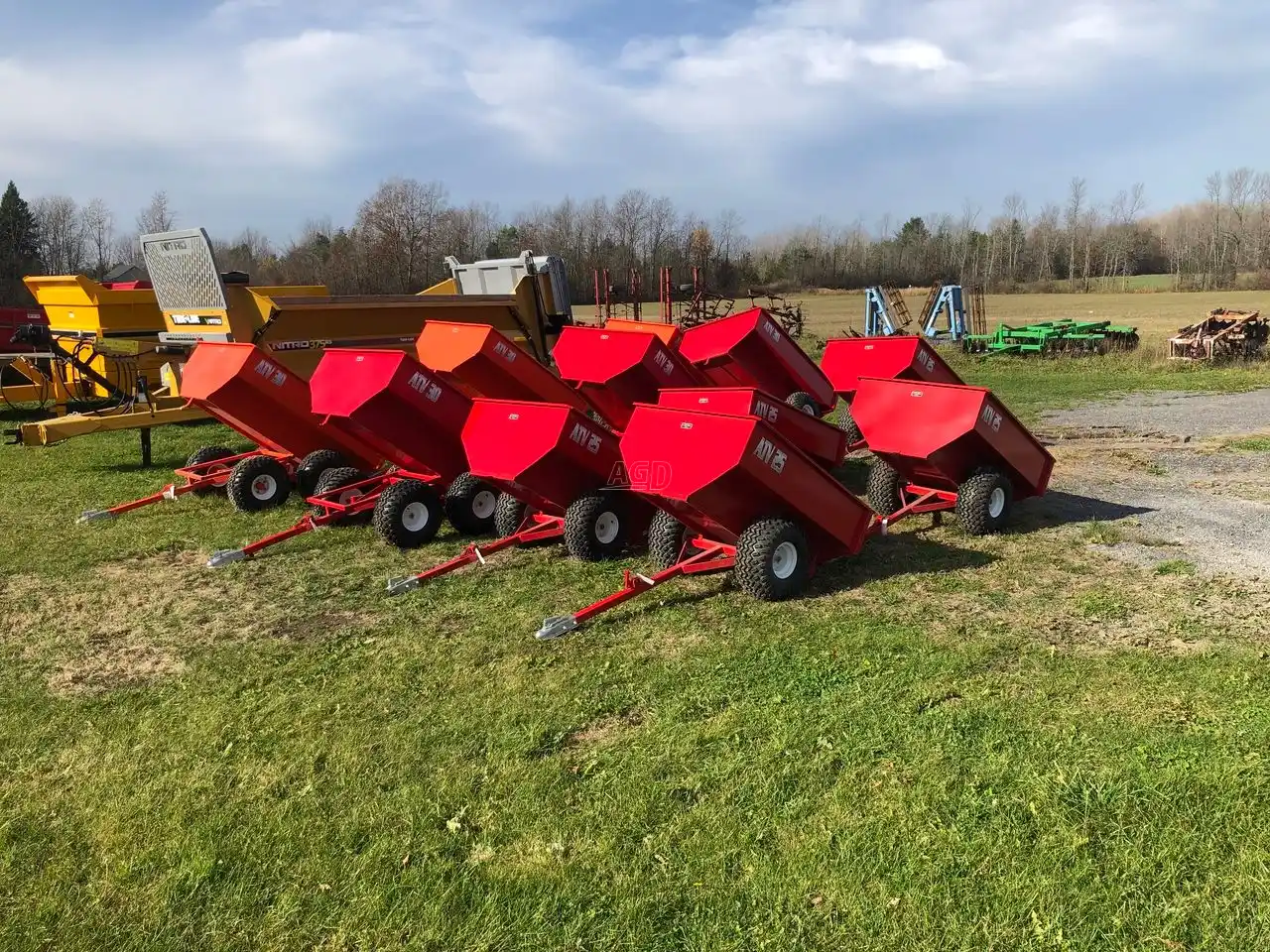 Gallery image 1 for New Creekbank Welding ATV 25 -30 Trailer - Dump