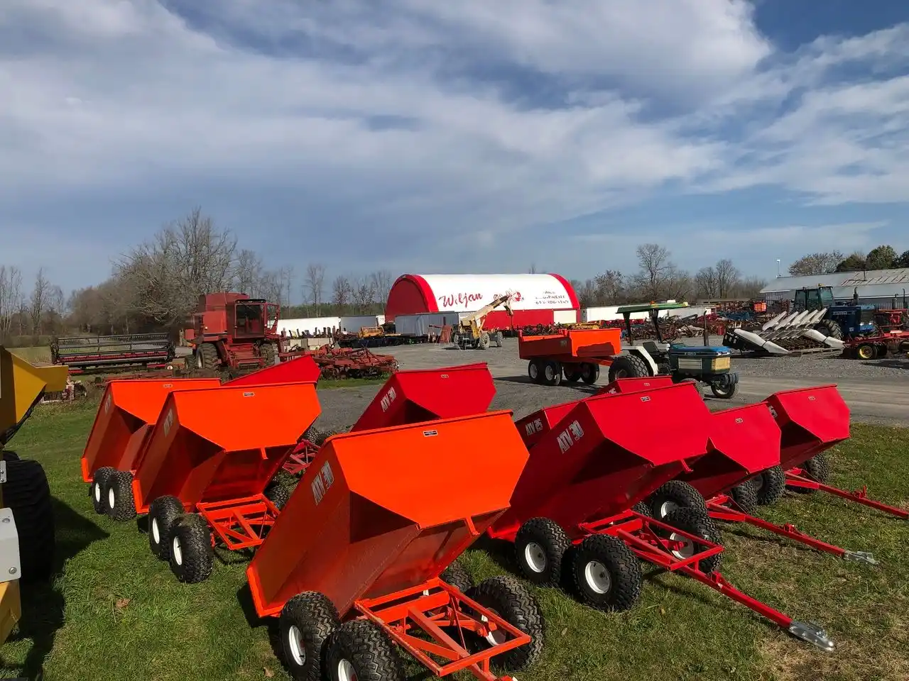 Gallery image 2 for New Creekbank Welding ATV 25 -30 Trailer - Dump