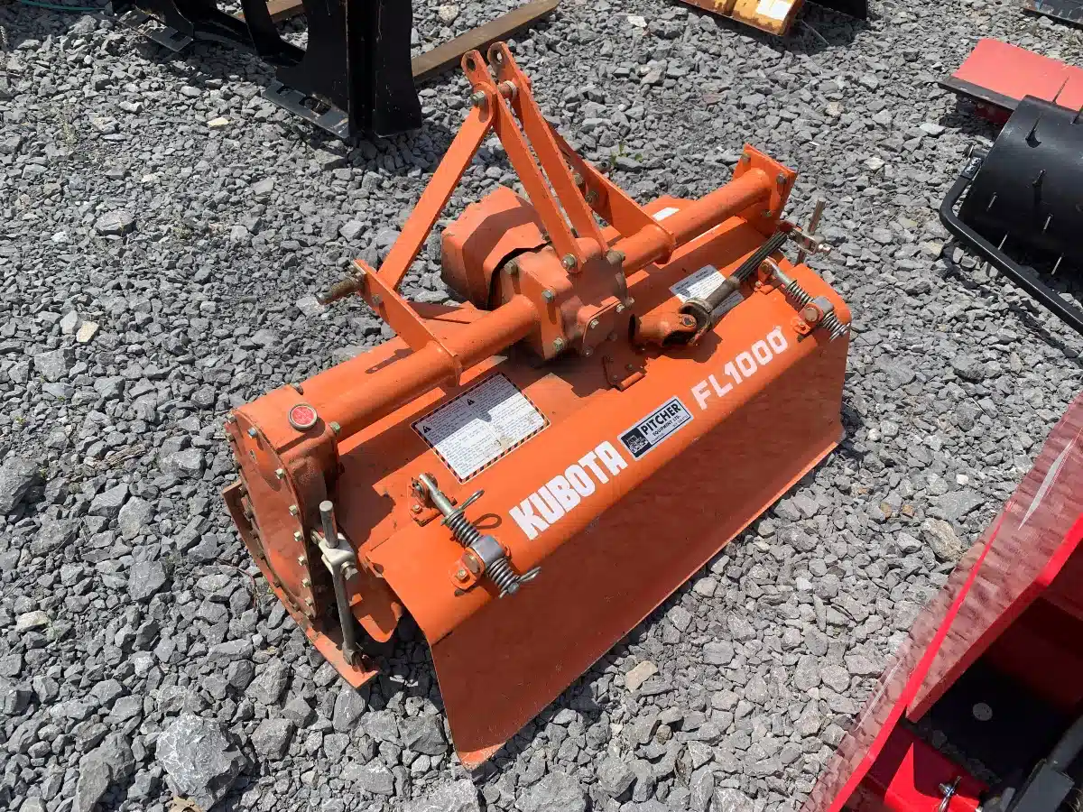 Gallery image 1 for Used Kubota Fl1000 Rotary Tiller