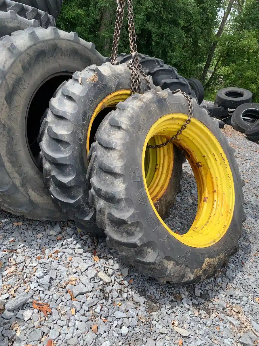 Gallery image 1 for Used Goodyear 15.5X38 Tires & Rims