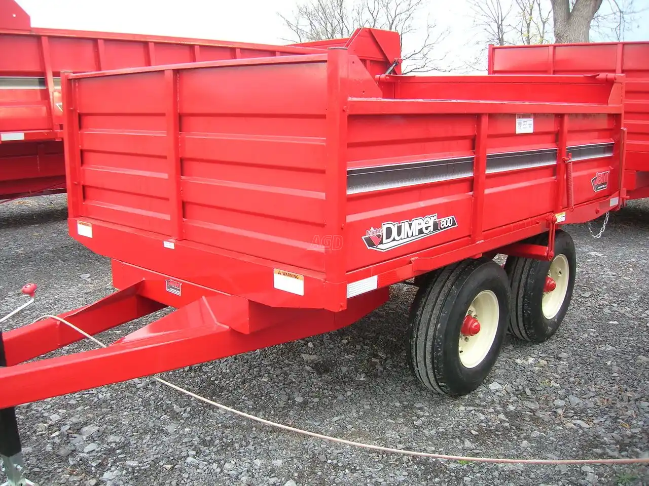 Gallery image 1 for New John BM Mfg Ltd. S-800 Mighty Dumper Trailer - Dump