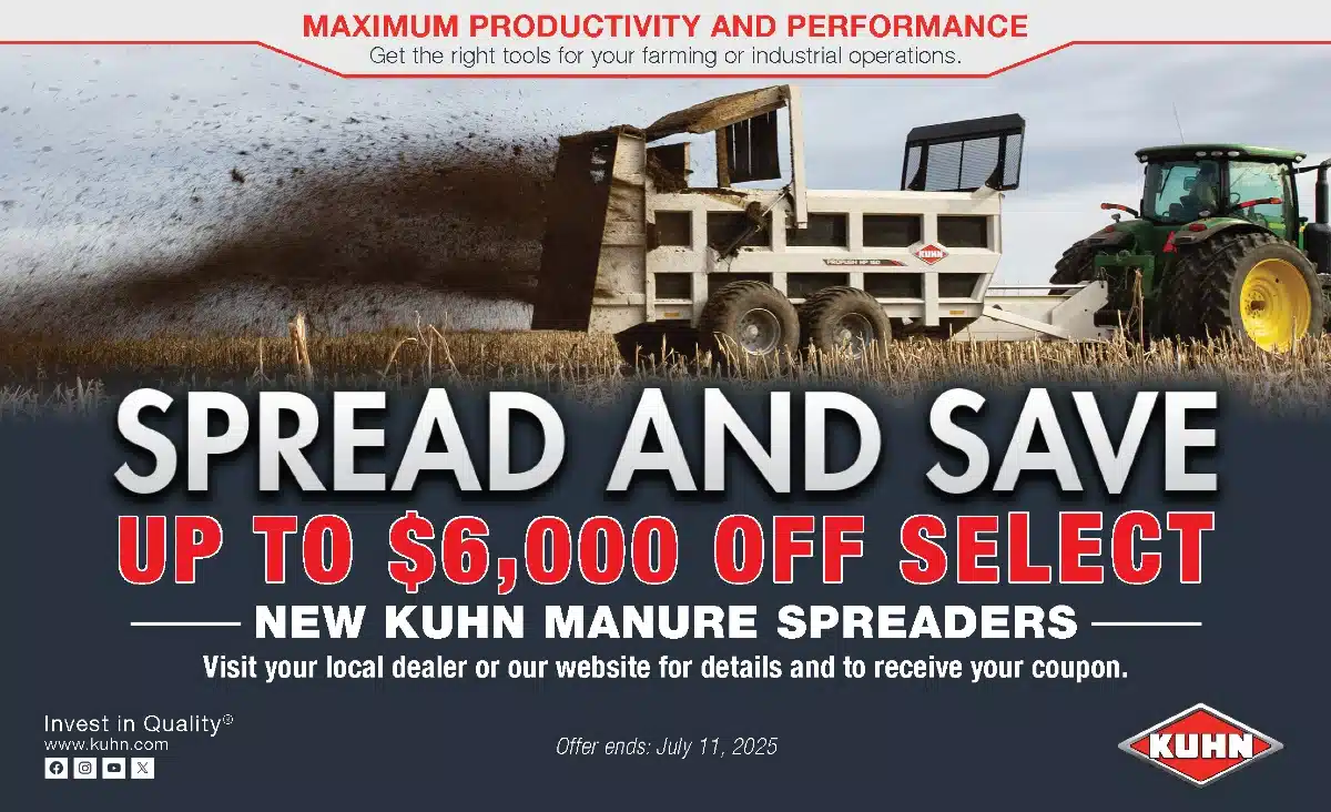 Gallery image 1 for New 2024 Kuhn Knight PSC 181 Manure Spreader