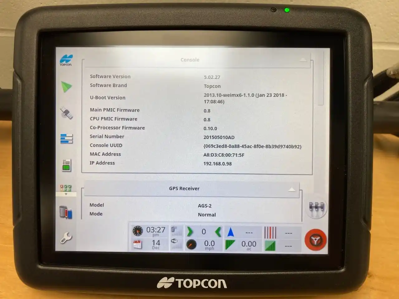 Image pour Usagé Topcon X25 Système de guidage