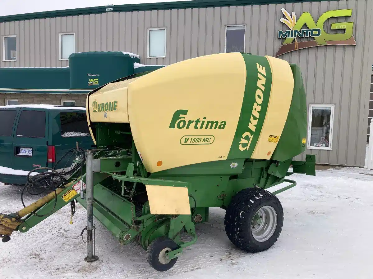 2012 Krone FORTIMA V 1500 MC Round Baler
